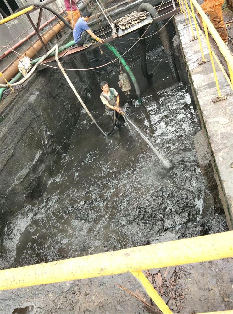 聂荣沉淀池清掏-污水池清理